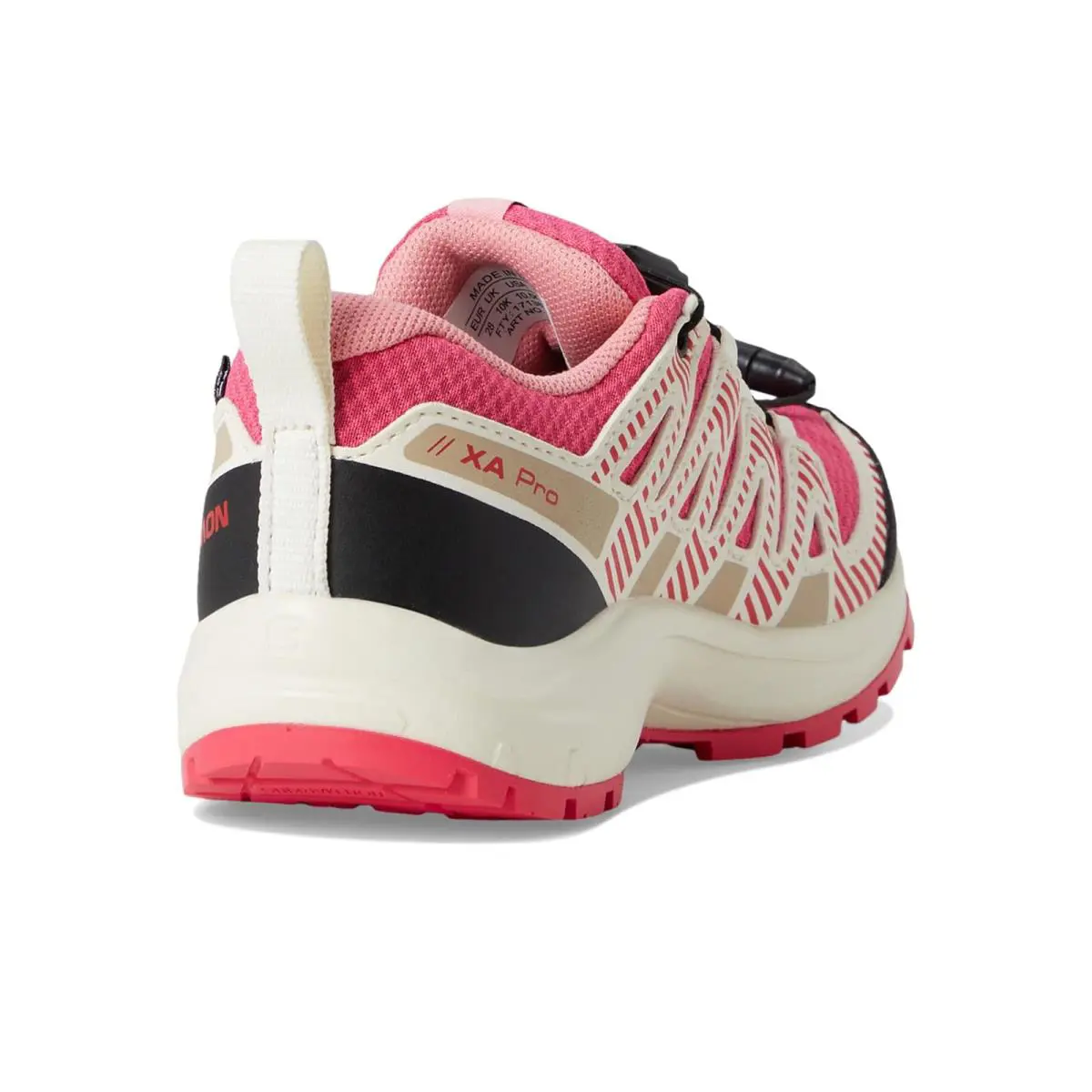 Salomon shoes - Rouge Red/Vanilla Ice/Flamingo Pink 17