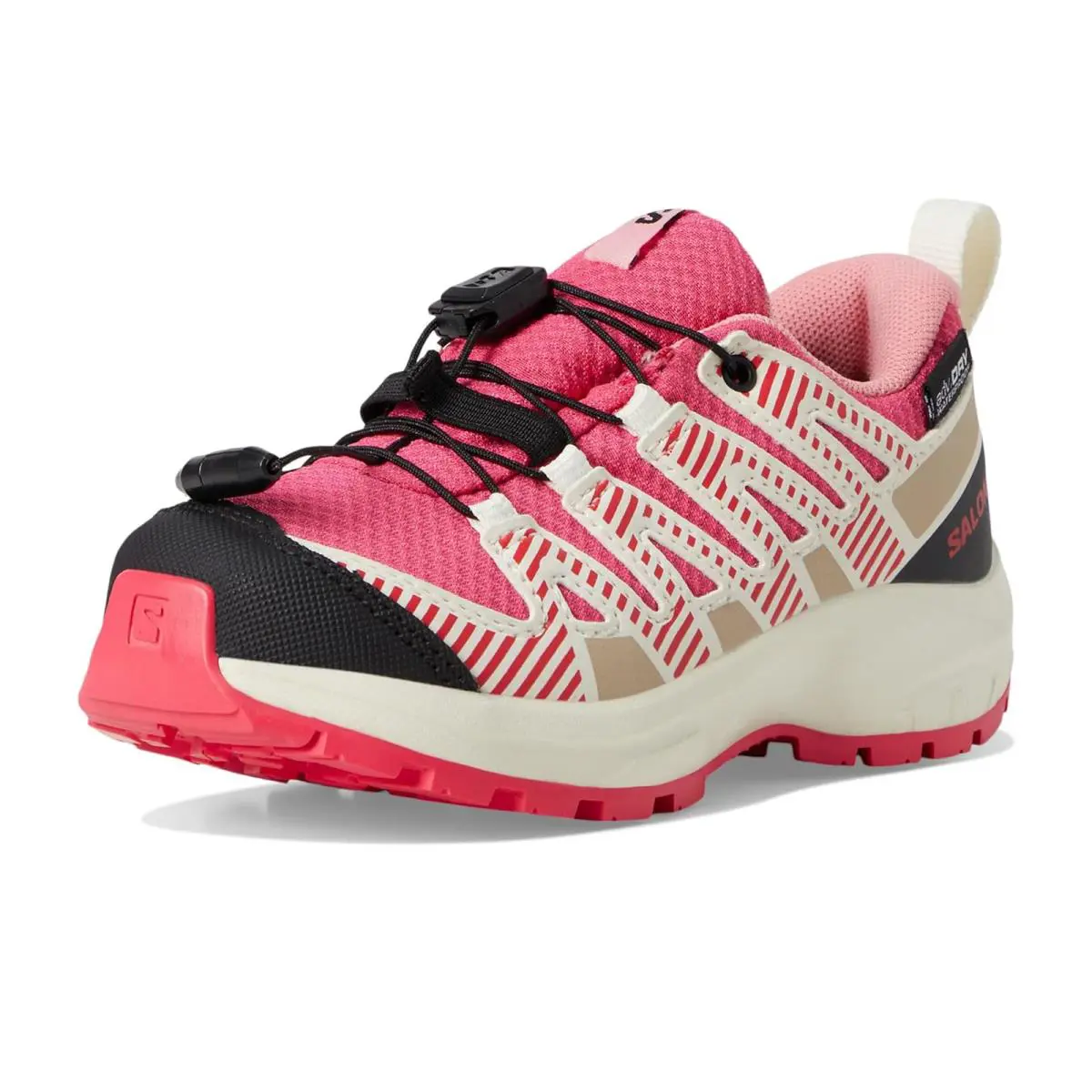 Salomon shoes - Rouge Red/Vanilla Ice/Flamingo Pink 19