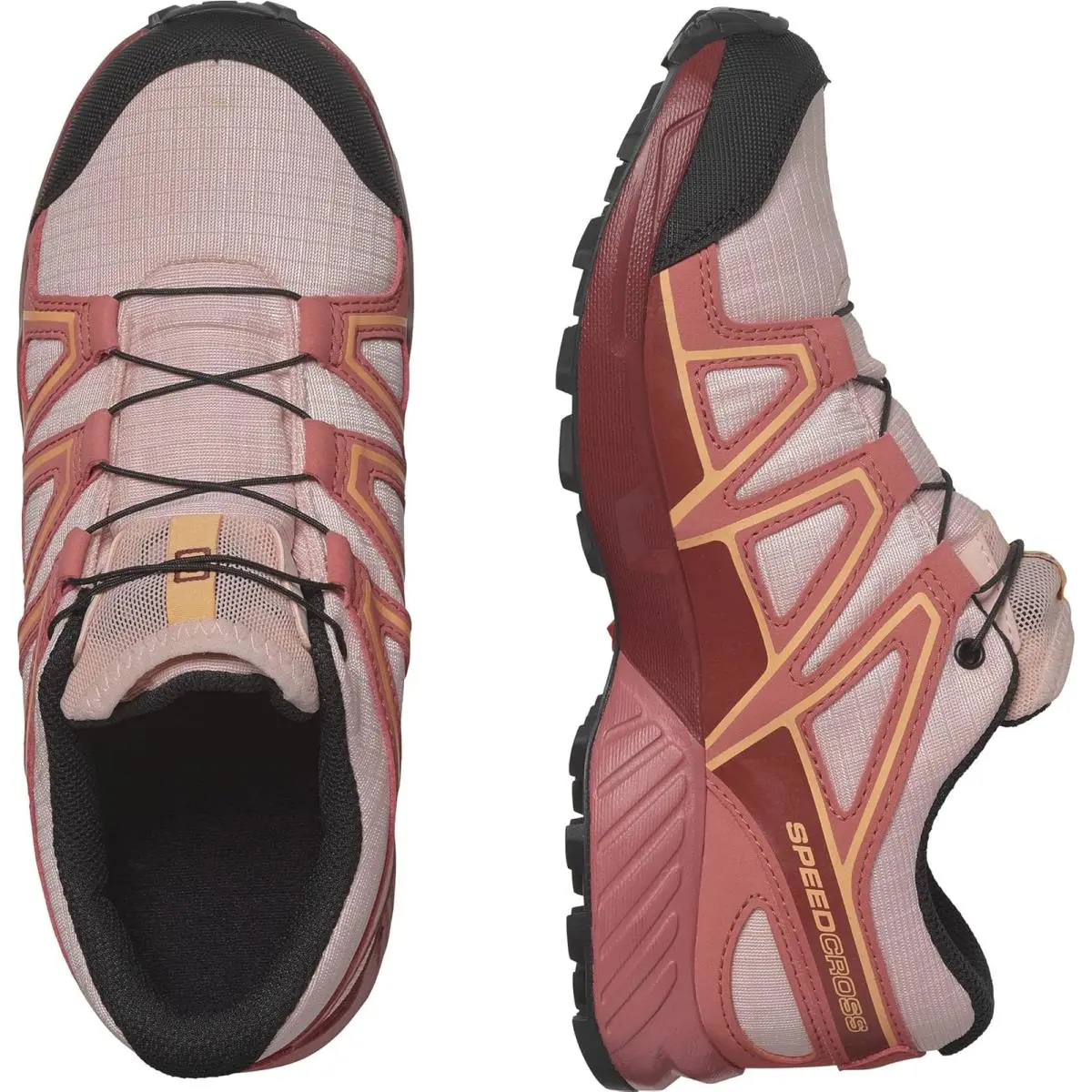 Salomon shoes - English Rose/Cow Hide/Cantaloupe 0