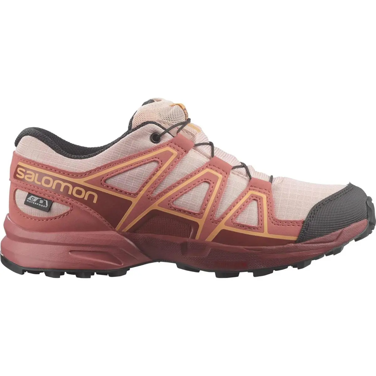 Salomon shoes - English Rose/Cow Hide/Cantaloupe 4