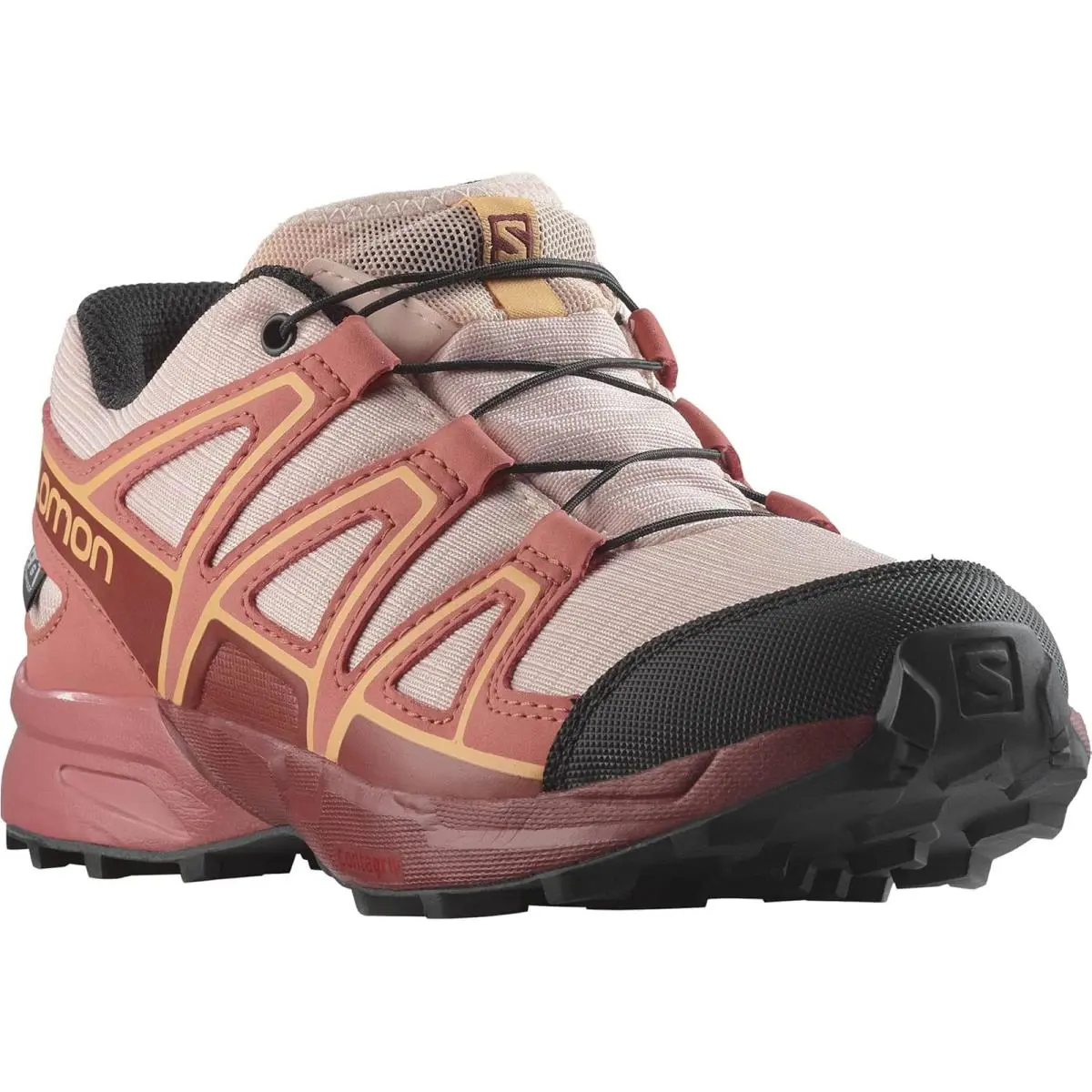 Salomon shoes - English Rose/Cow Hide/Cantaloupe 5