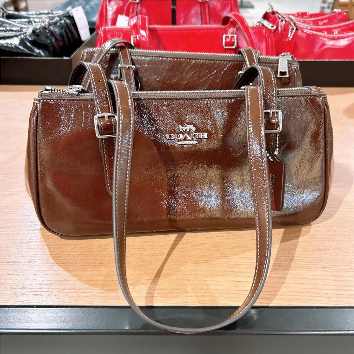 Coach Asher Shoulder Bag with Cow Print CCC85/CBJ05/CBJ03/CDB92