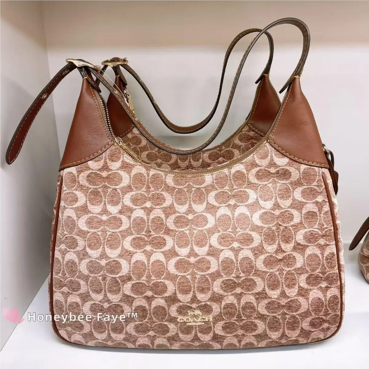 Coach Ella Shoulder Bag CCE49/CCE48 with Extended Strap