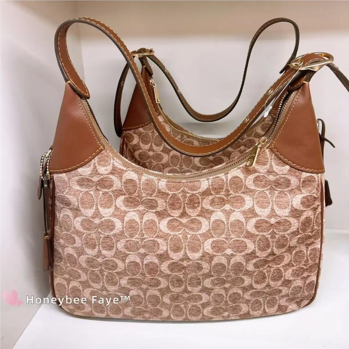 Coach  bag  - Coach Ella - Ella - s: Im/Espresso, Exterior: Multicolor