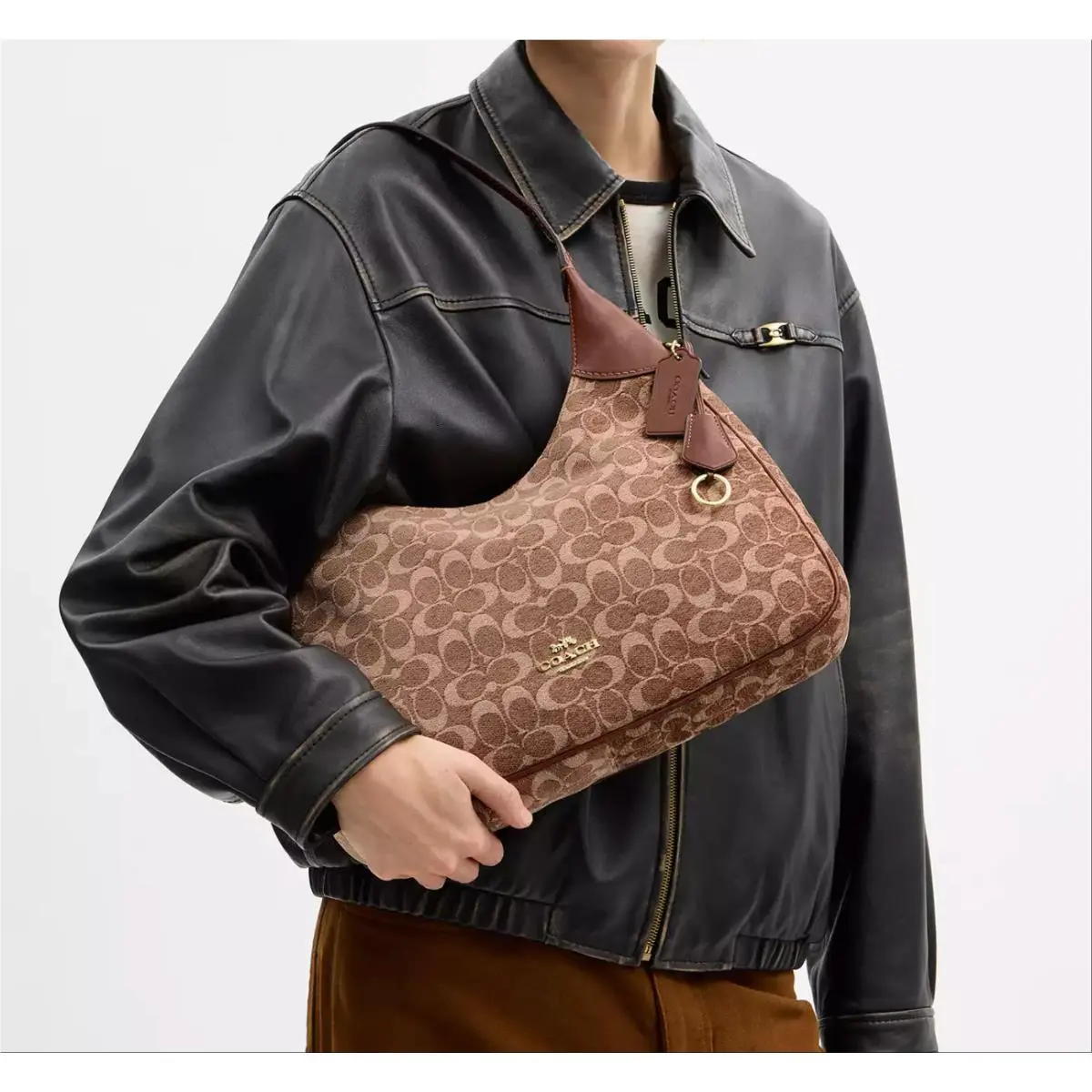 Coach  bag  - Coach Ella - Ella - s: Im/Espresso, Exterior: Multicolor