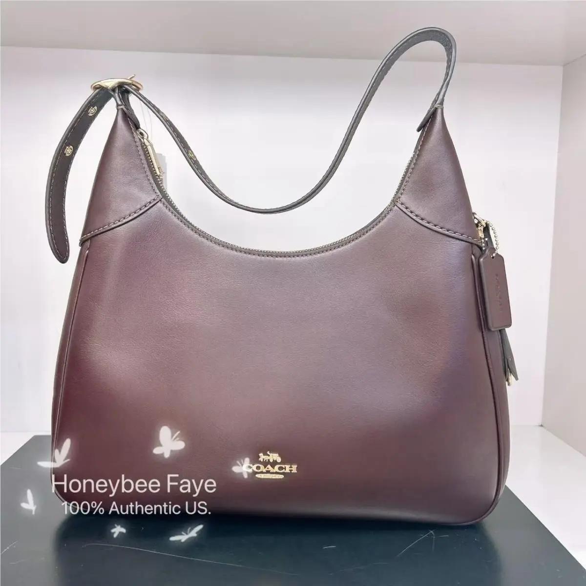 Coach Ella Shoulder Bag CCE49/CCE48 with Extended Strap