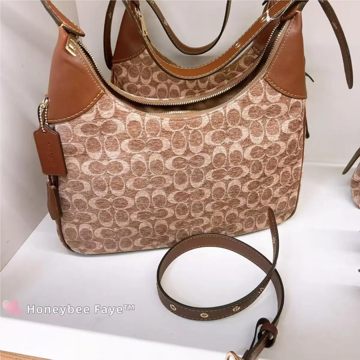Coach  bag  - Coach Ella - Ella - s: Im/Espresso, Exterior: Multicolor