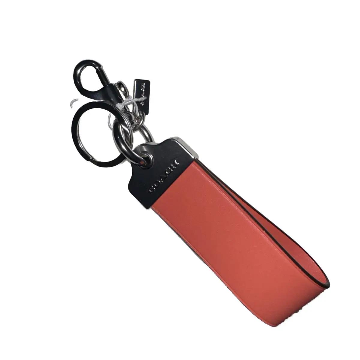 Loop Key Fob Keychain Bag Charm Red by Coach