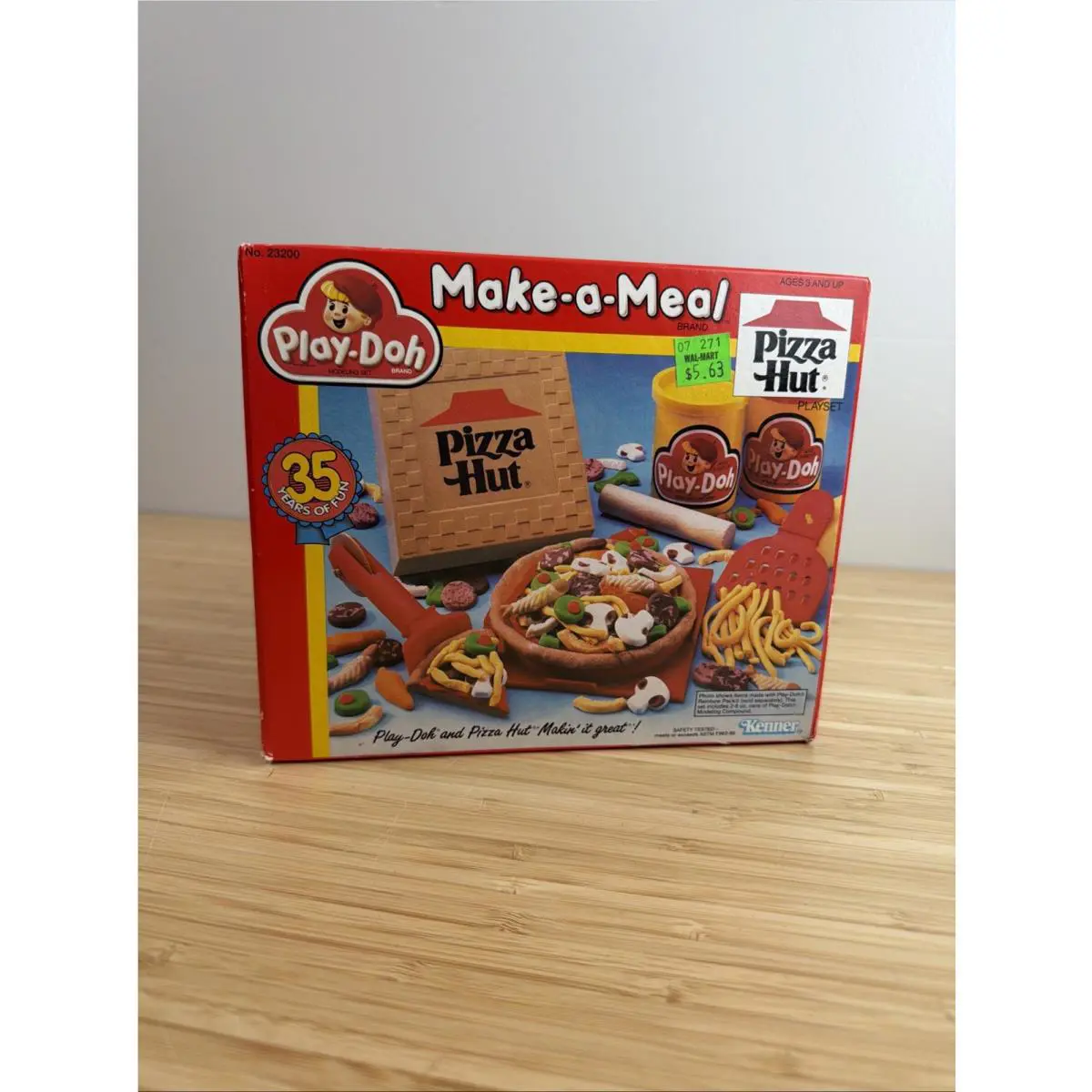 Vintage Play-doh Pizza Hut Make A Meal Pizza Set 1991