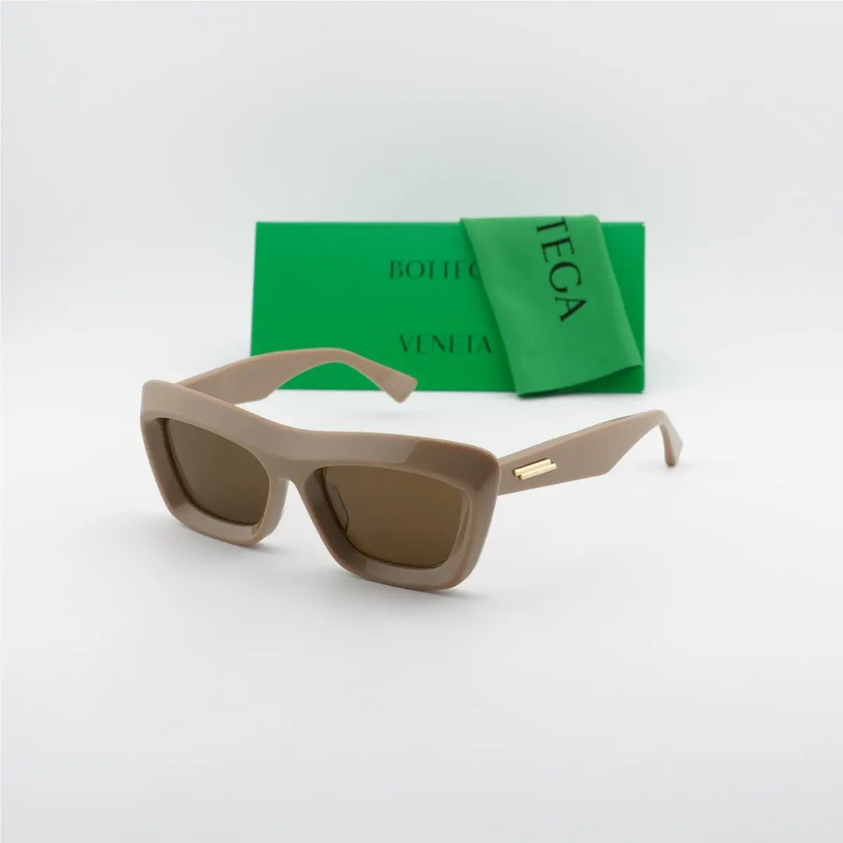 Bottega Veneta BV1283S 003 Brown/brown 53-19-145 Sunglasses