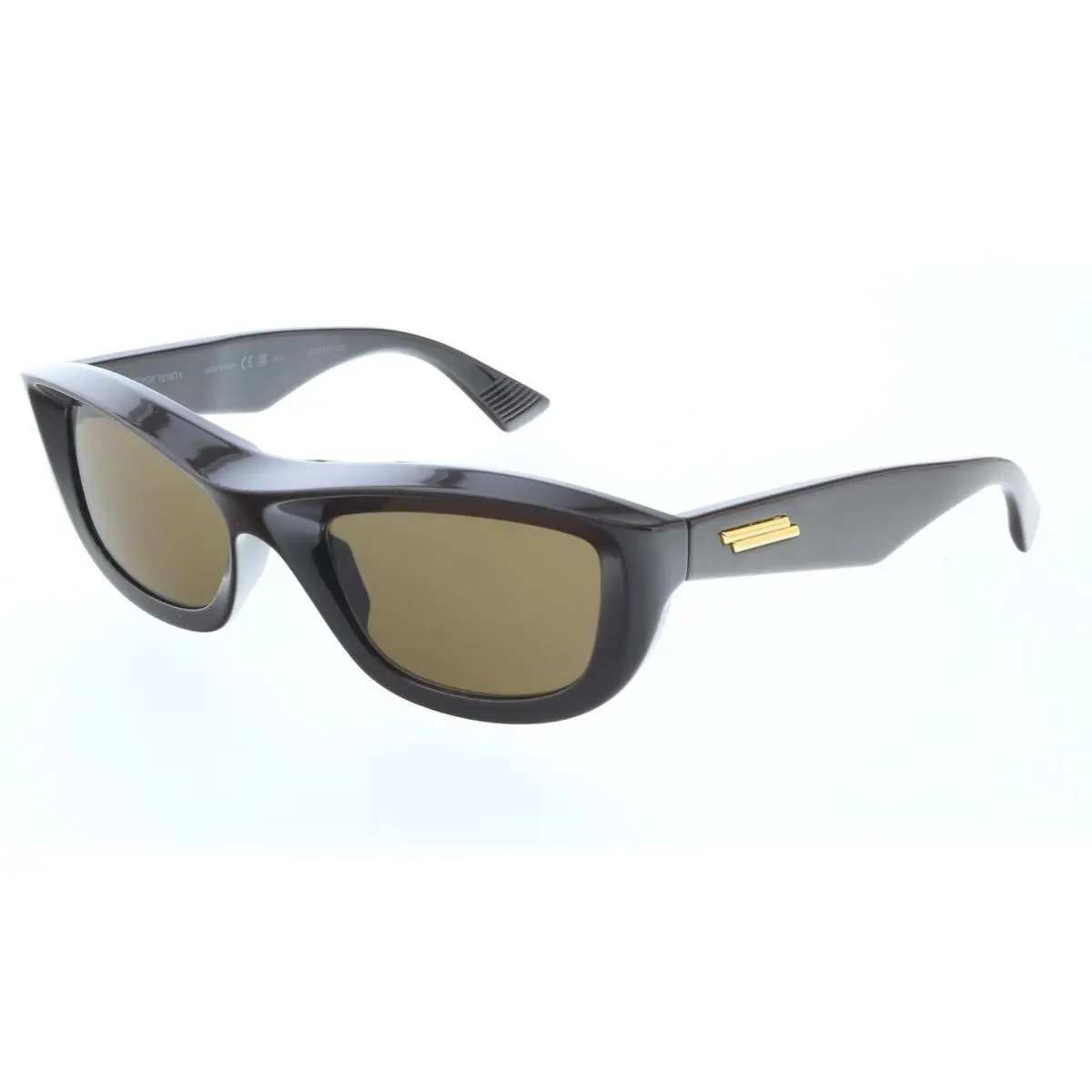 Bottega Veneta BV1326S-002 Bold Square Brown Sunglasses