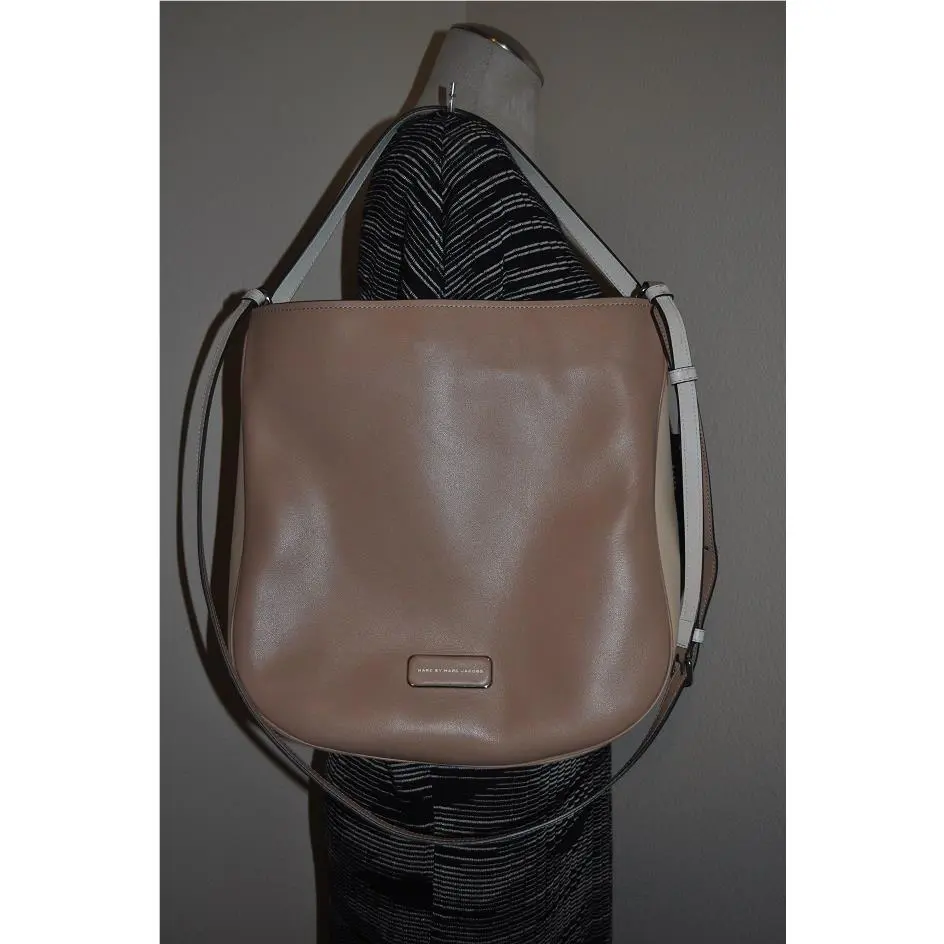 Marc by Marc Jacobs Ligero Hobo Crossbody Bag Dark Buff Multi