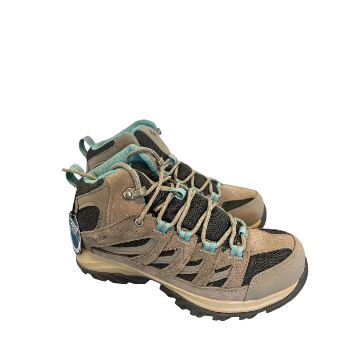 Columbia Women Crestwood Mid Waterproof Boot Hiking Shoe Olive BL5371-089
