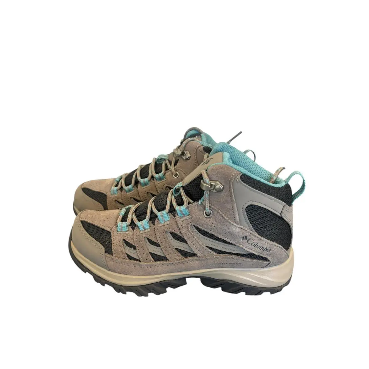 Columbia shoes - Crestwood Mid WP - Crestwood Mid - 1765401 - Light Cloud/Sea Wave 13