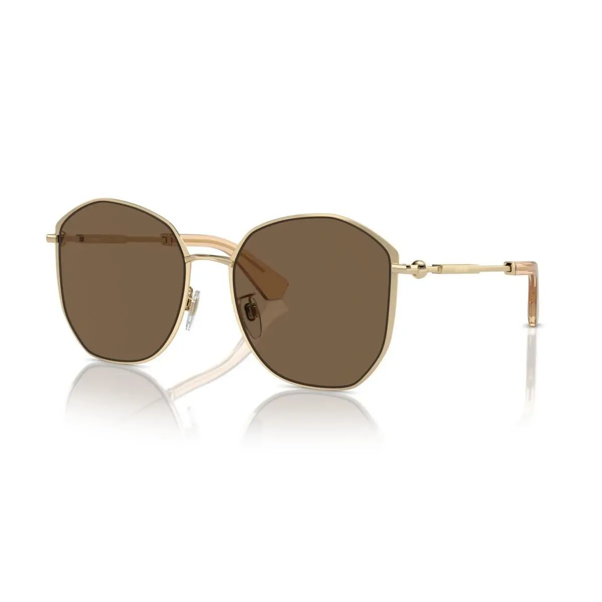 Burberry BE3153D 110973 Gold-brown Sunglasses 57mm / /
