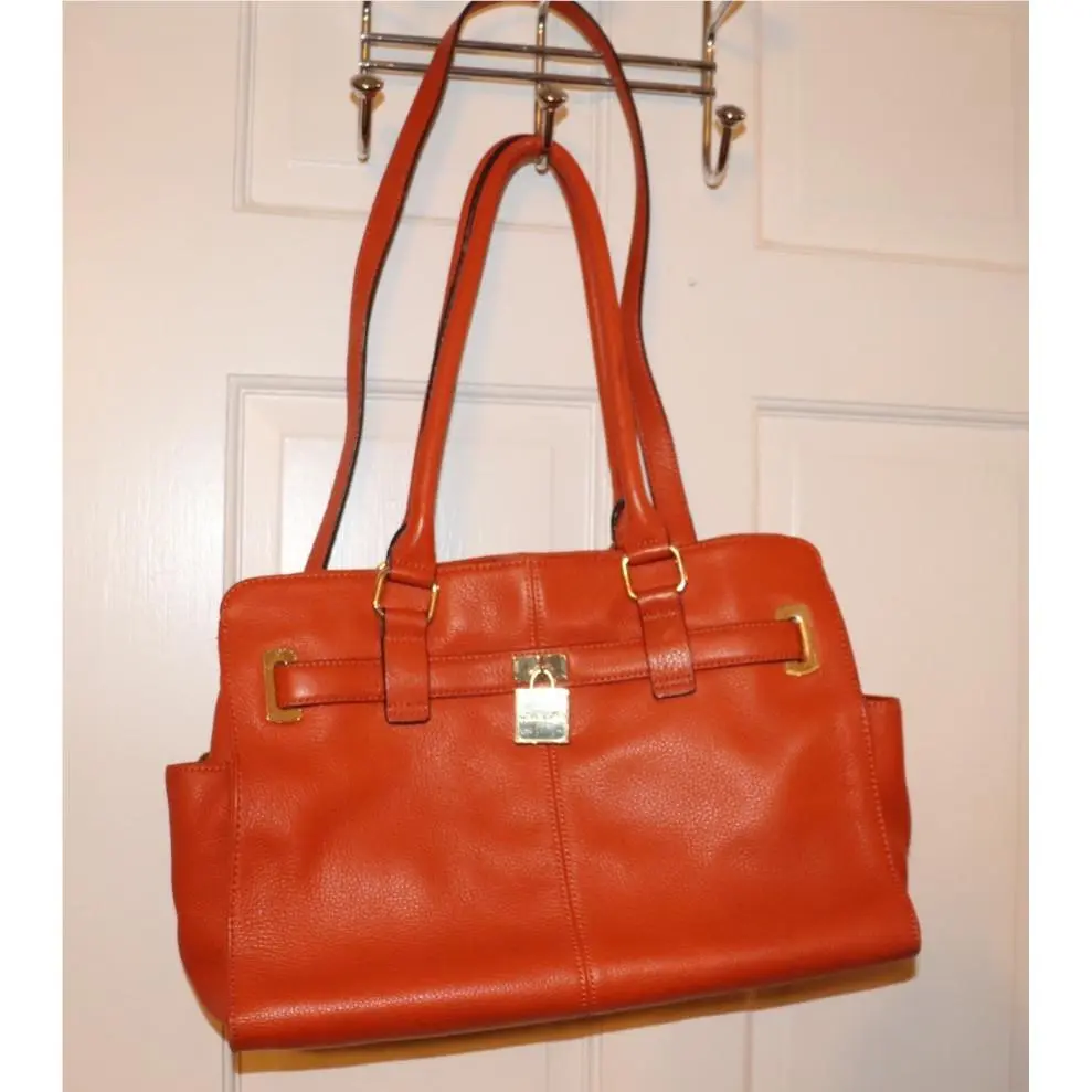 Calvin Klein Stunning Orange Purse Tote