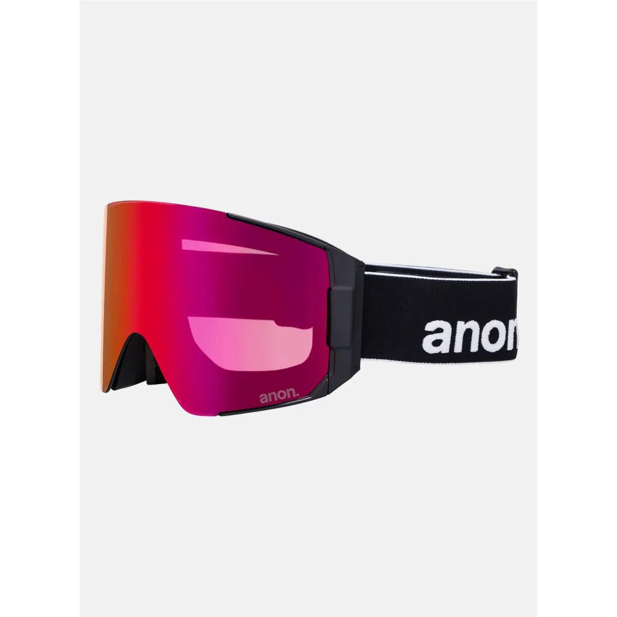 Sync Snow Goggles Black Frame Perceive Sunny Red Lens by Anon