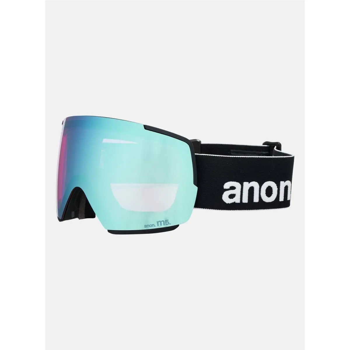 M5 Snow Goggles Black Frame Perceive Variable Blue Lens by Anon