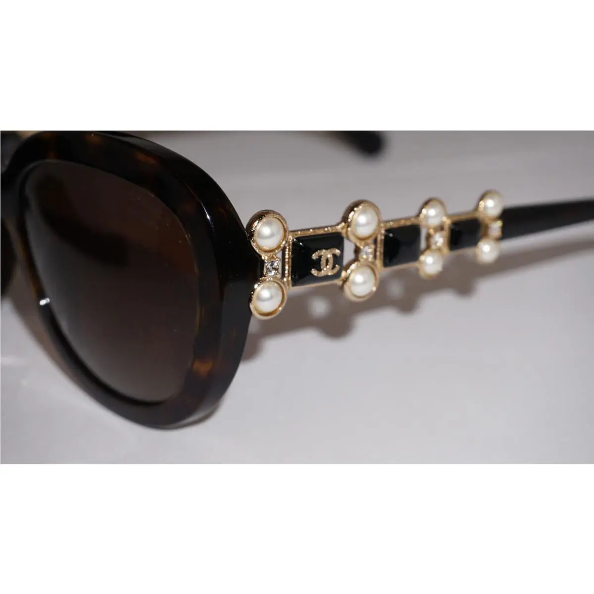 Chanel Sunglasses Limited Ed Bijou Pearl Polar CH5334HB C714S9 56 19 140