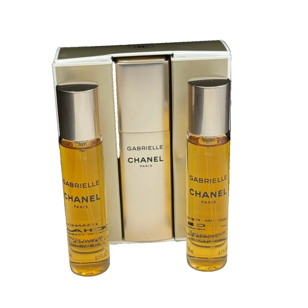 Gabrielle Chanel Twist Spray Eau De Parfum 3 X 0.7 oz Purse Spray -check