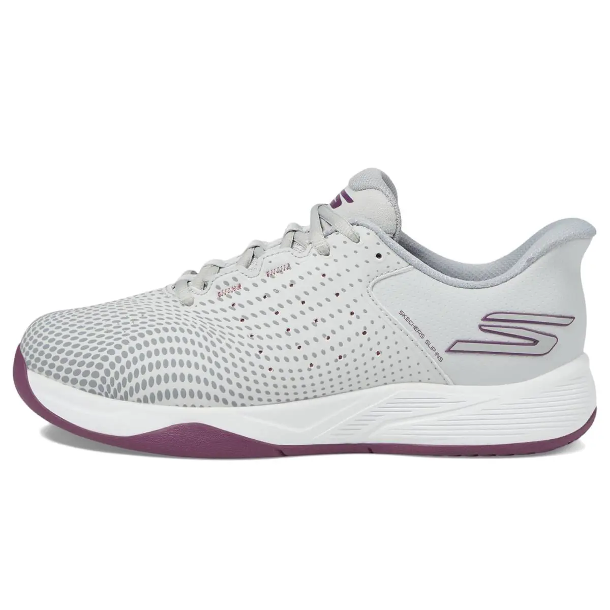 Skechers shoes - Grey/Purple 2