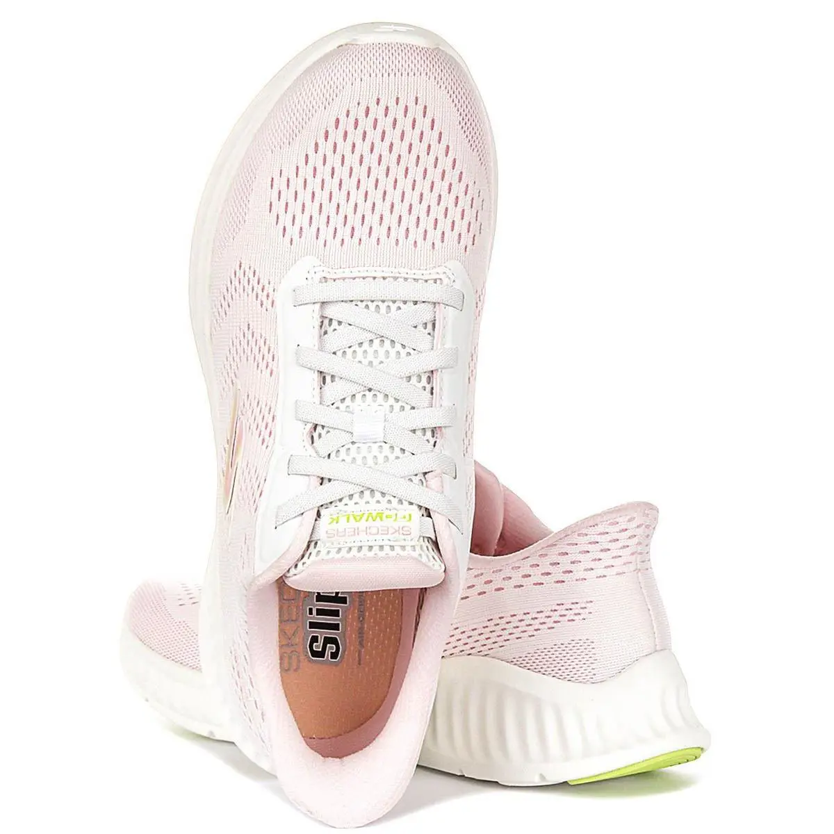 Skechers shoes - White Pink 2