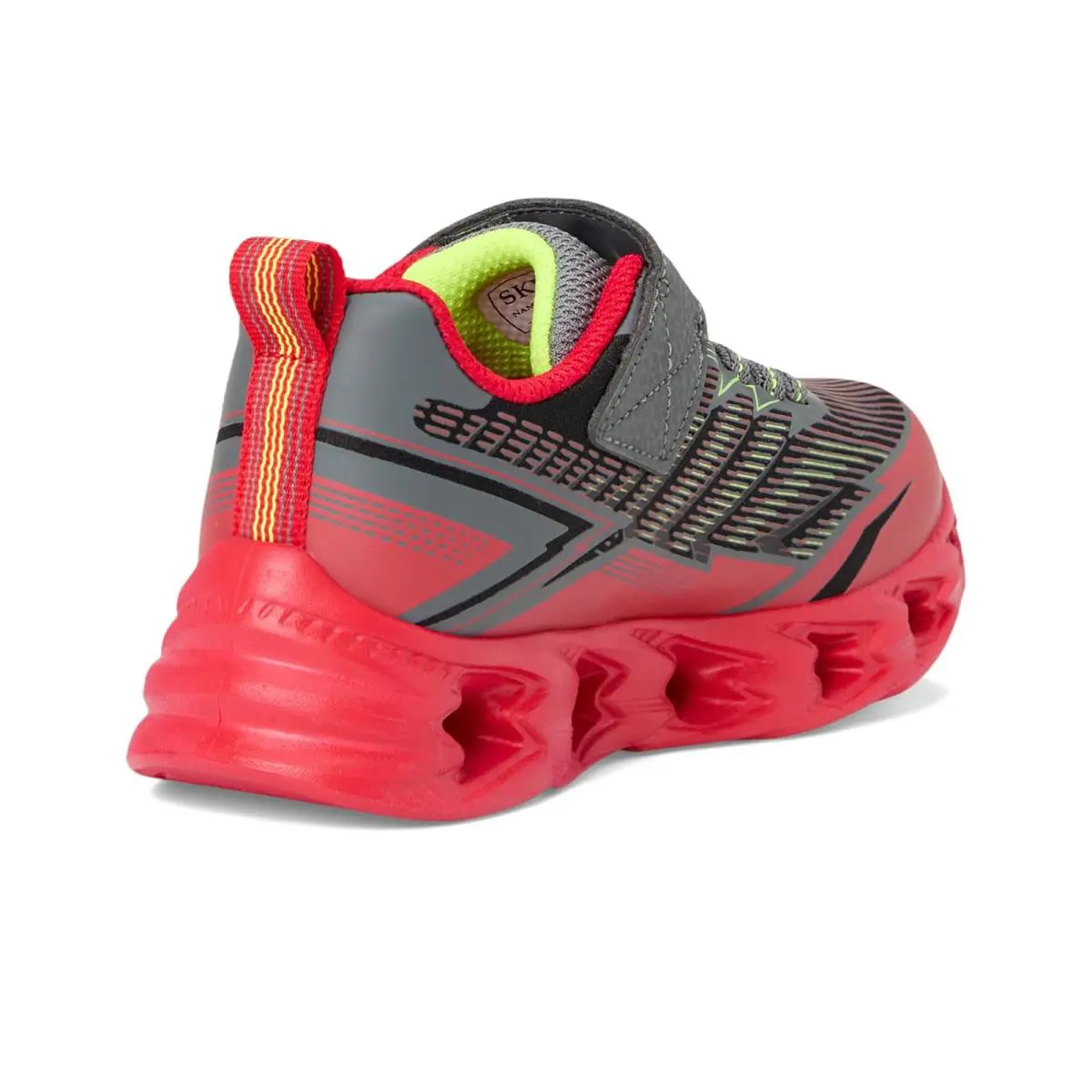 Skechers shoes - Red/Charcoal 3