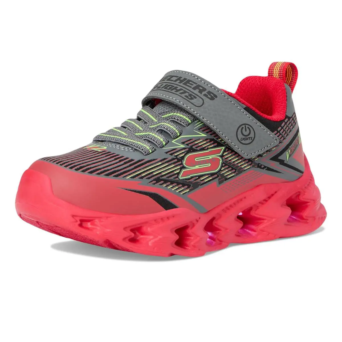 Skechers shoes - Red/Charcoal 5