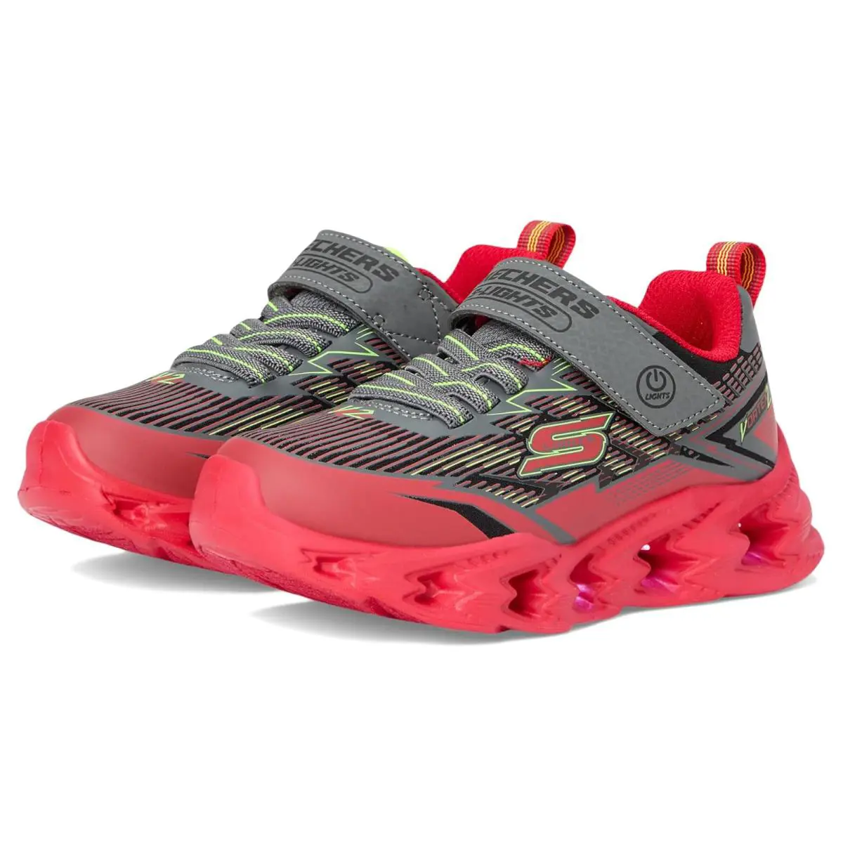 Skechers shoes - Red/Charcoal 6