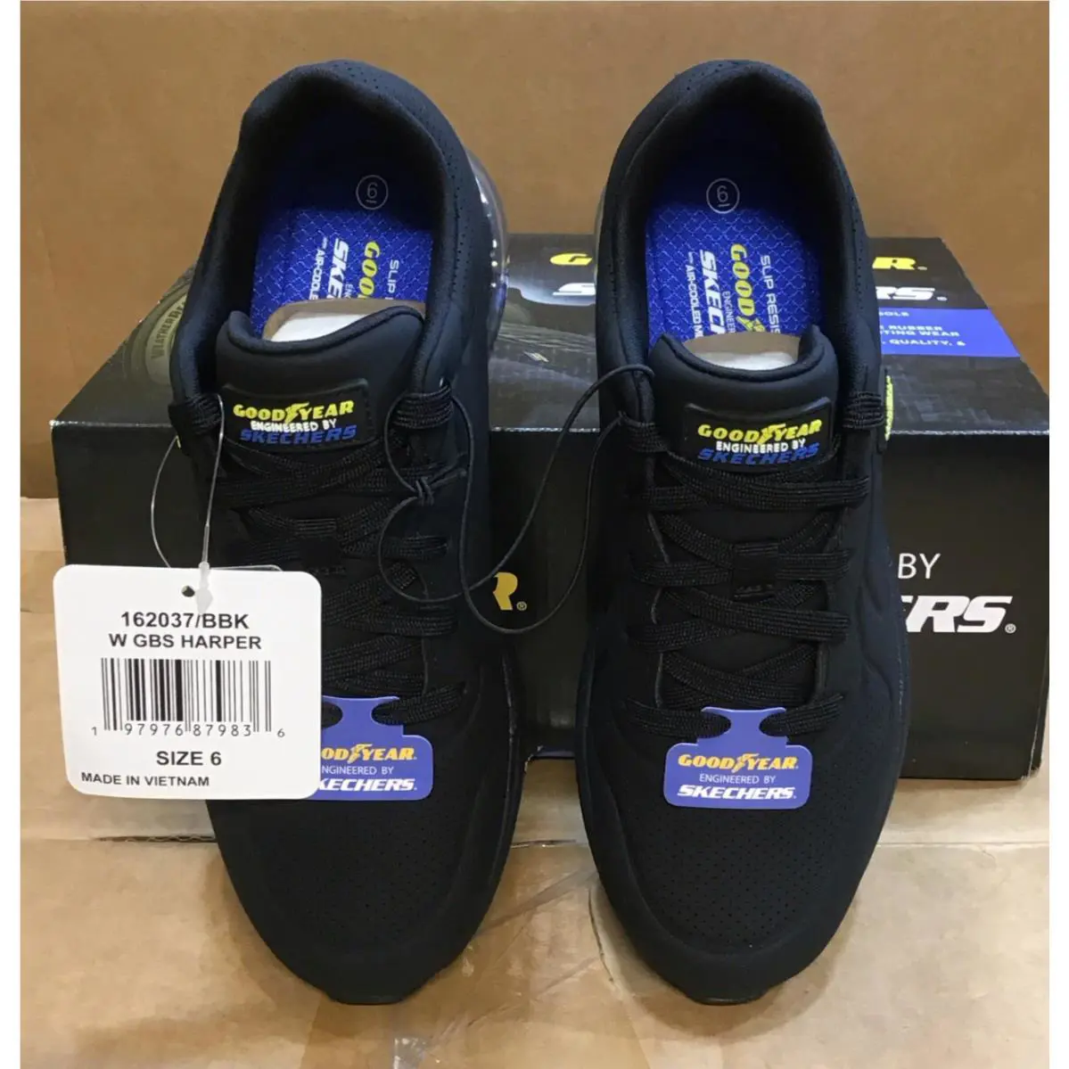 Skechers shoes - Tucker Hand`s Free Step-Ins - Tucker Free - Black 1