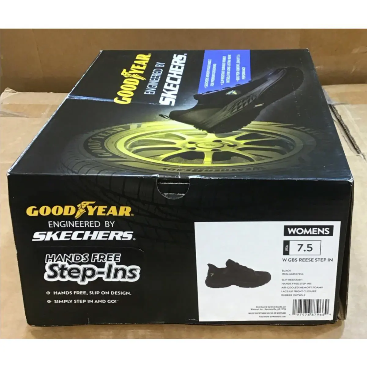 Skechers shoes - Goodyear Skechers Step Ins - Goodyear Step Ins - Black 13