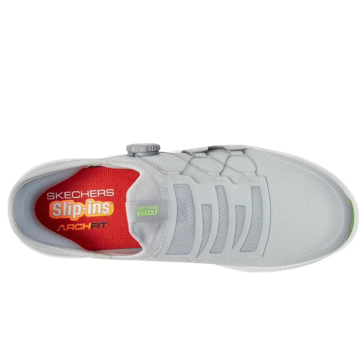 Skechers shoes - Gray/Lime 12