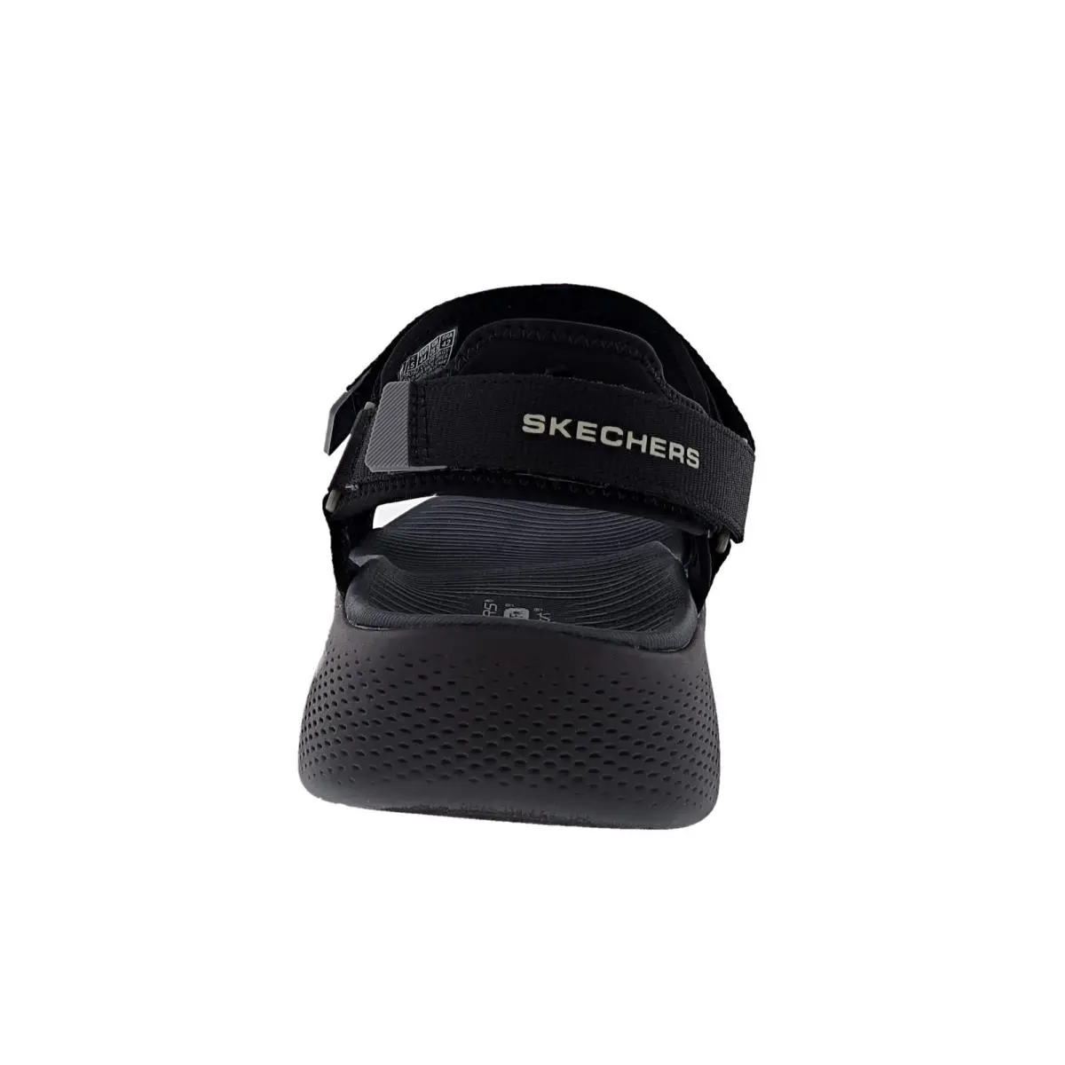 Skechers shoes - GO WALK MASSAGE FIT SANDAL- REFLEXOLOGY - BLACK / GRAY 2