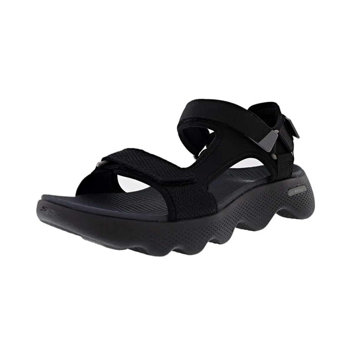 Skechers shoes - GO WALK MASSAGE FIT- REFLEXOLOGY - BLACK / GRAY 3