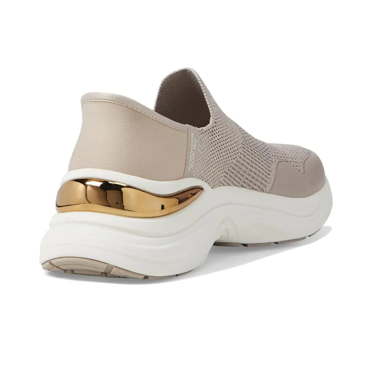 Skechers shoes - Taupe/Gold 3