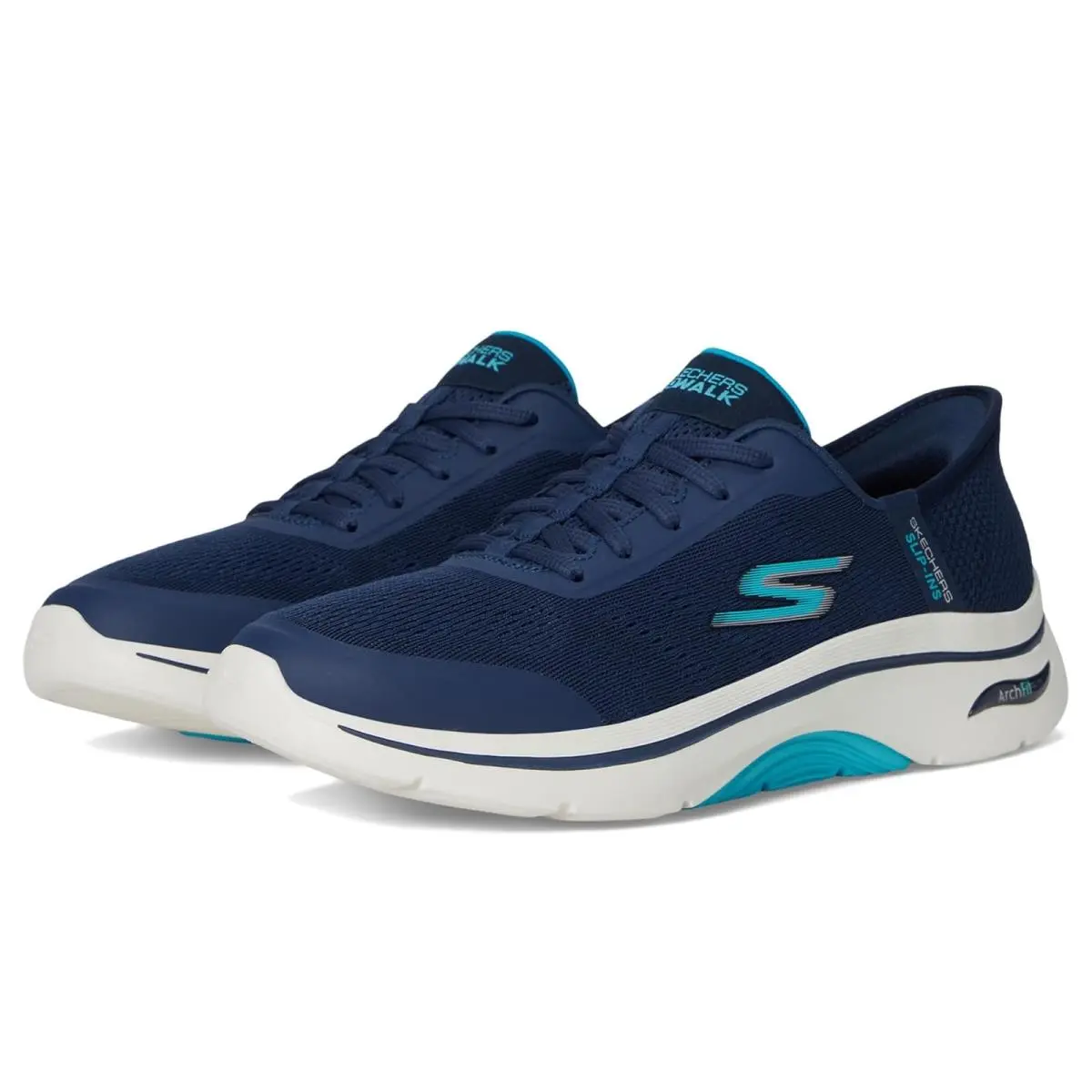 Skechers shoes - Navy/Aqua 6