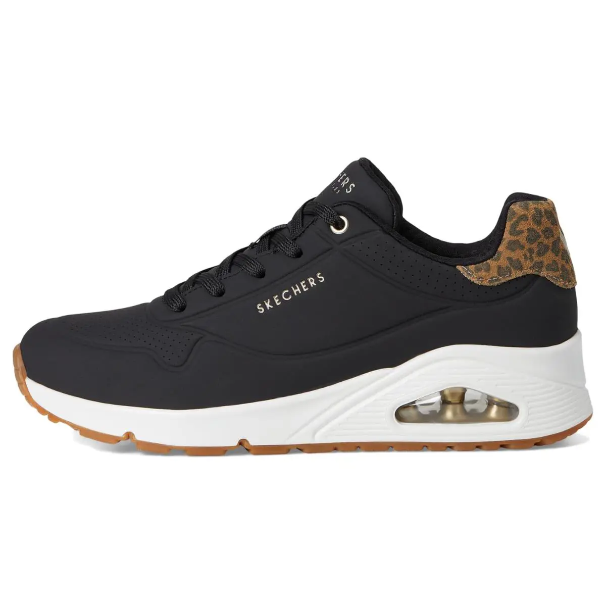 Skechers shoes - Black/Leopard 2