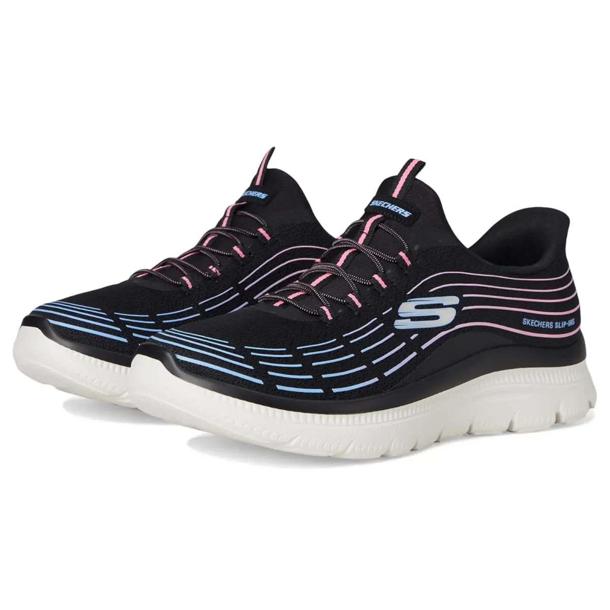 Skechers shoes - Black Multi 6