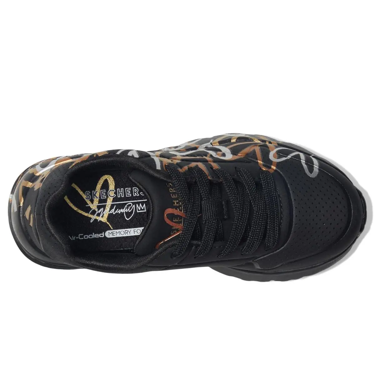 Skechers shoes - Black/Gold 0