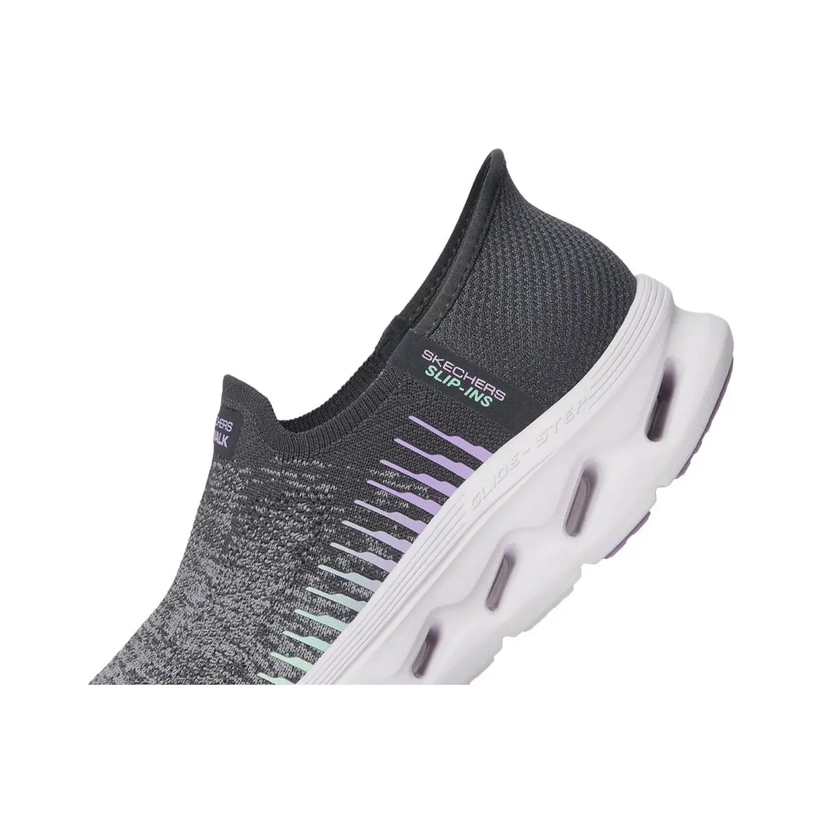 Skechers shoes - Charcoal/Lavender 4