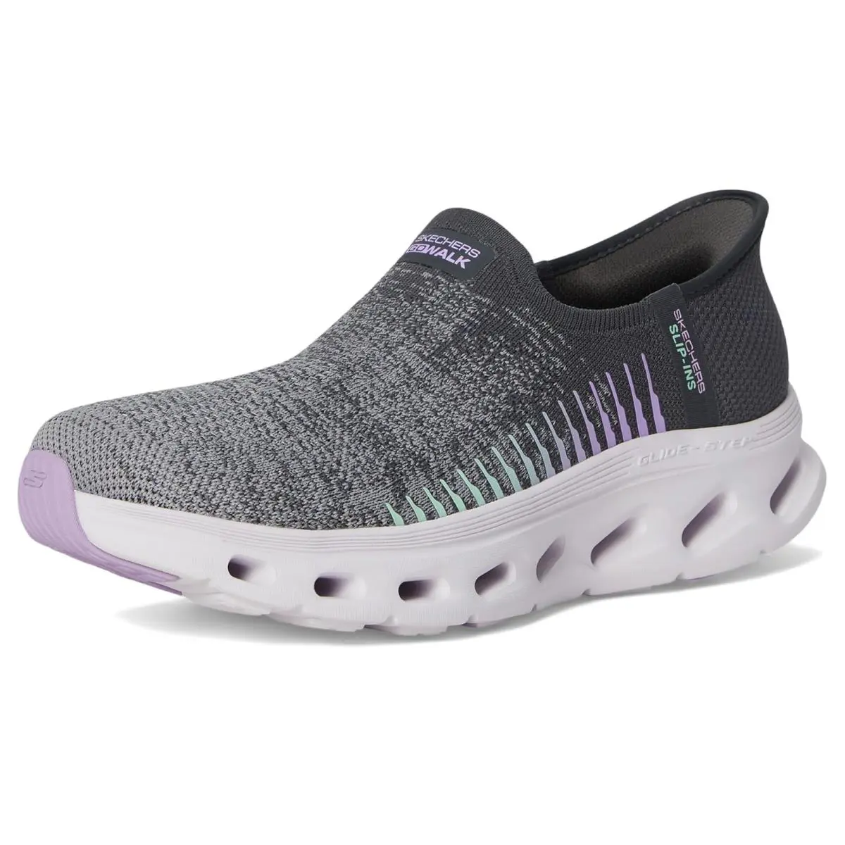Skechers shoes - Charcoal/Lavender 5