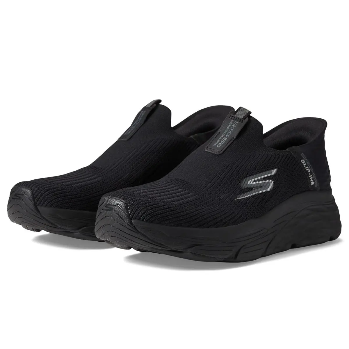 Man`s Shoes Skechers Max Cushioning Elite Advantageous Hands Free Slip-ins - Navy