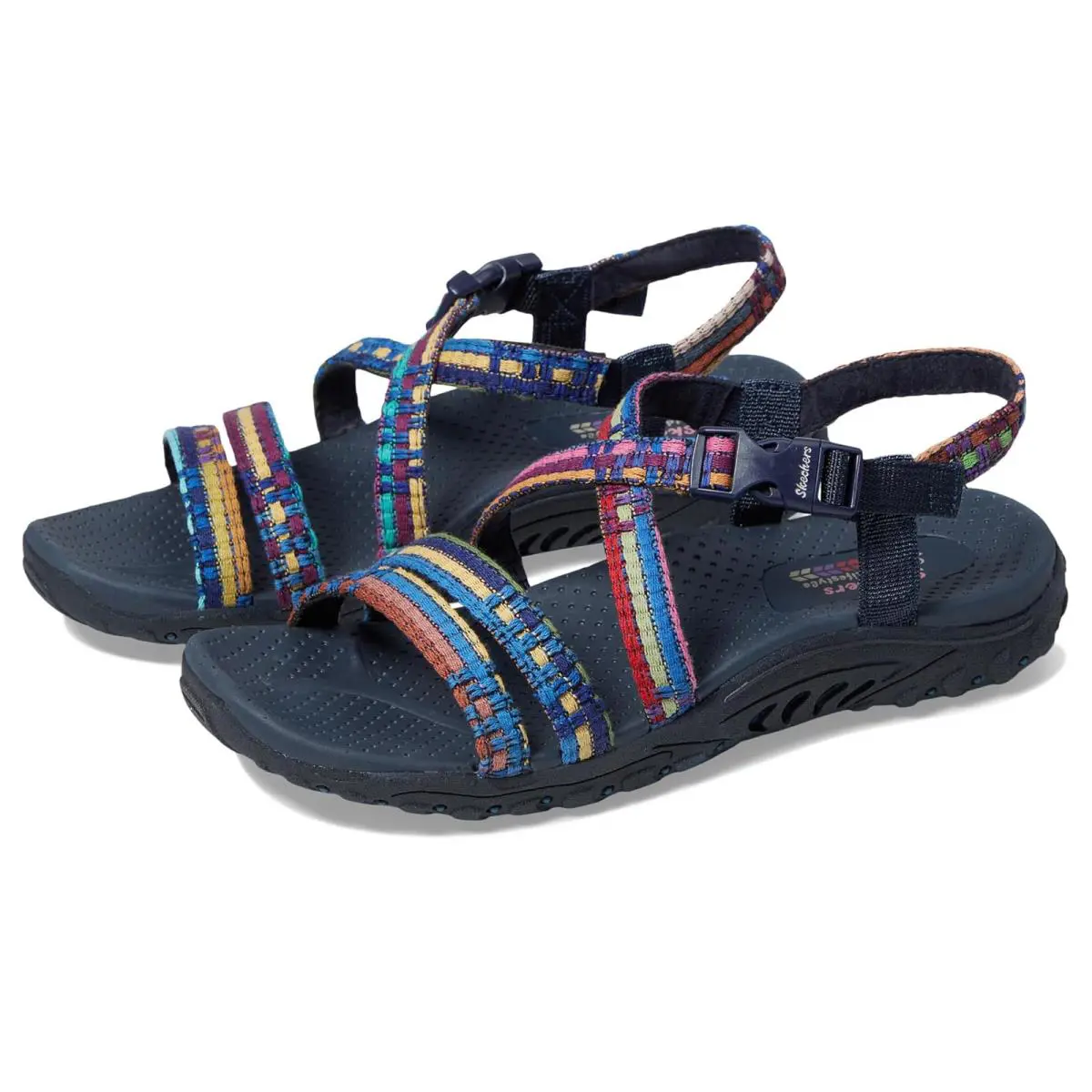 Skechers shoes - Navy Multi 4