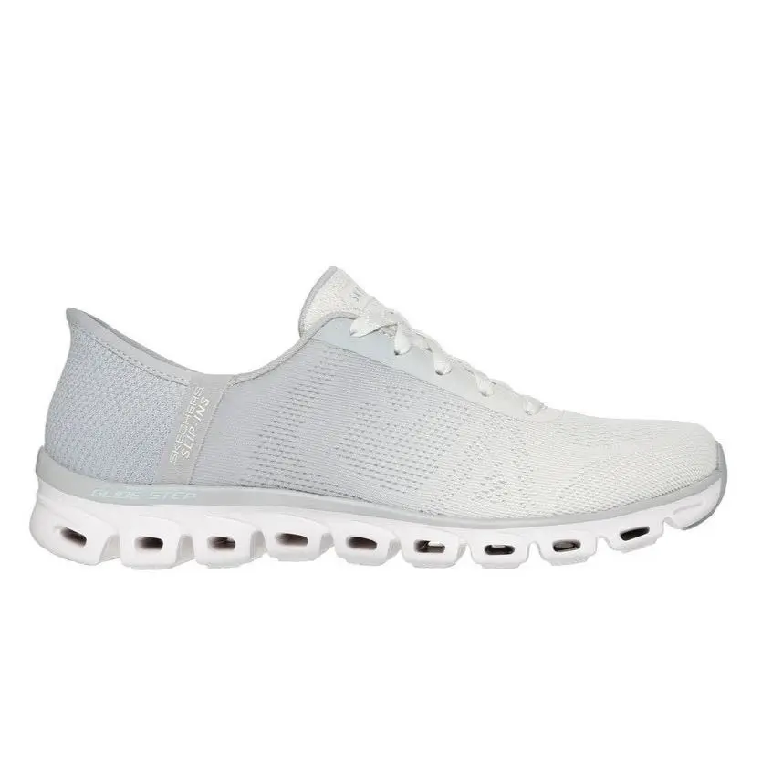 Women`s Skechers Slip-ins Glide Step Excite 104566 Gray - Gray