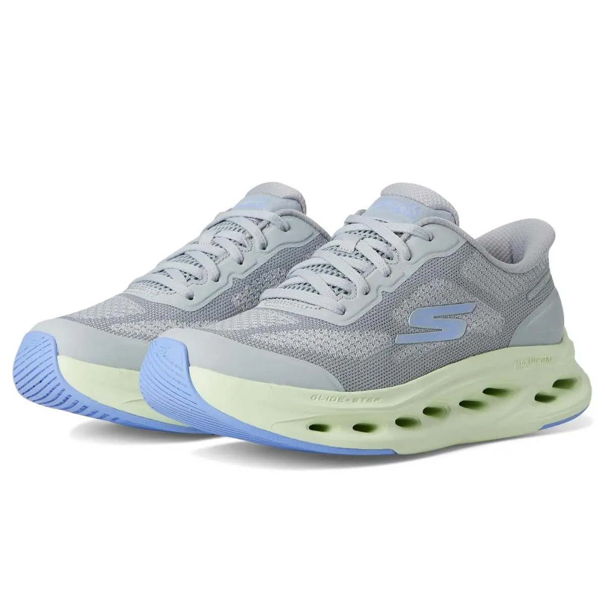 Skechers shoes - Gray/Lime 0