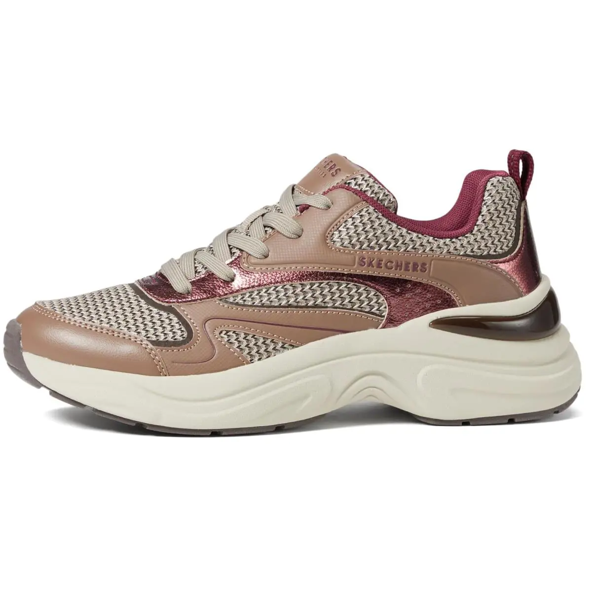 Skechers shoes - Brown/Dark Rose 2