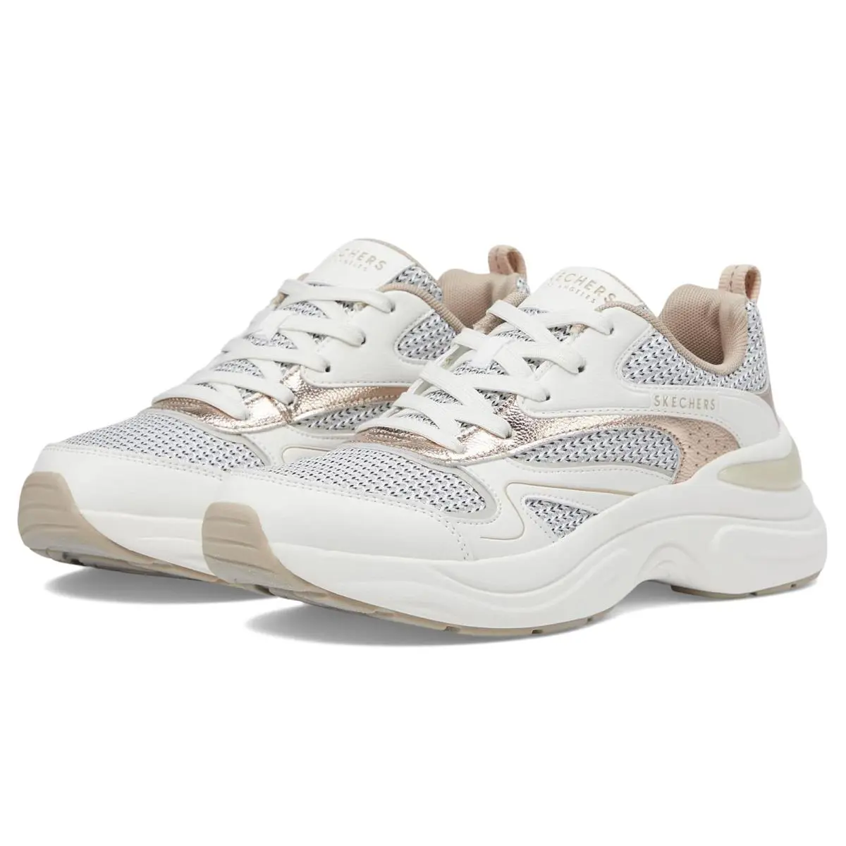 Skechers shoes - Brown/Dark Rose 11
