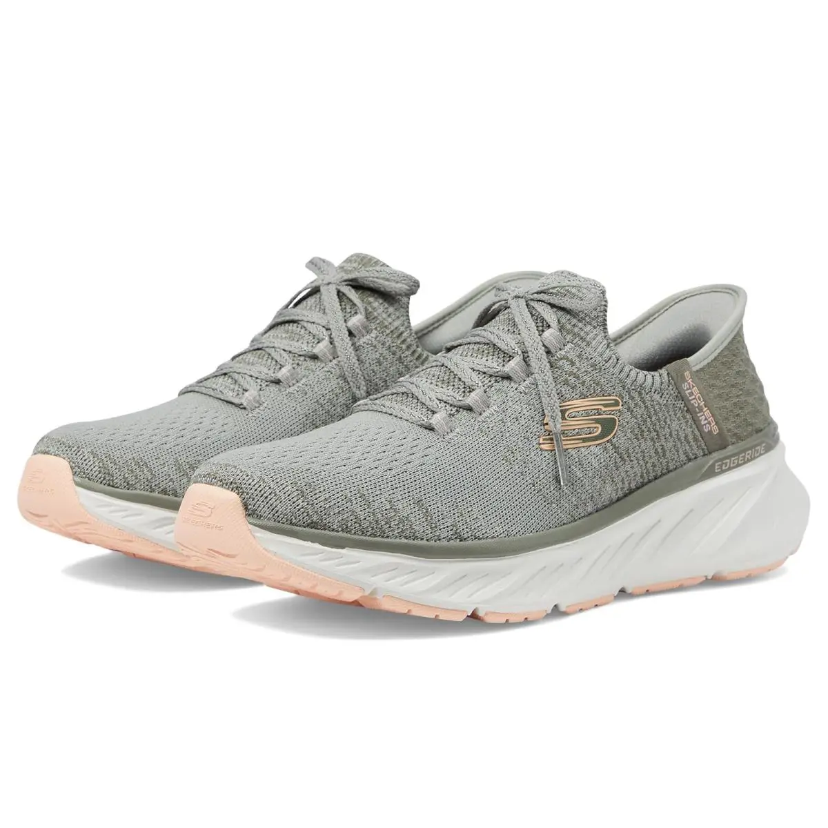 Skechers shoes - Green Orange 5