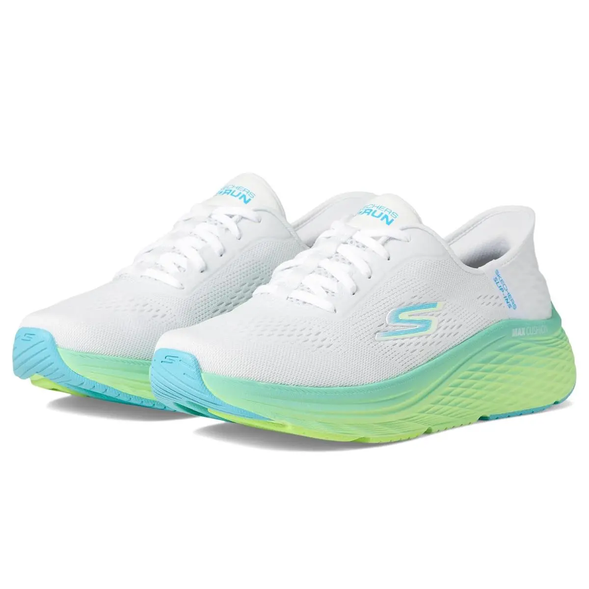 Skechers shoes - Blue/Orange 17