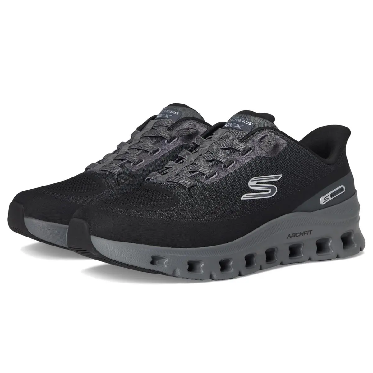Skechers shoes - Black/Charcoal 6